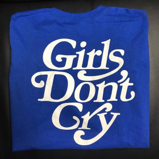 ビームス(BEAMS)のGirls Don't Cry 大阪 pop up 限定 Tシャツ 青 XL(Tシャツ/カットソー(半袖/袖なし))