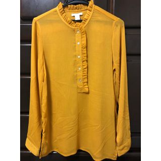 エイチアンドエム(H&M)のhm フリルシャツ(シャツ/ブラウス(長袖/七分))