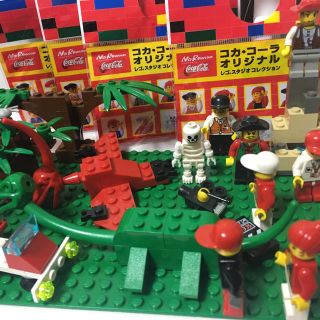 レゴ(Lego)のコカ・コーラ×LEGO コラボ スタジオコレクション 全種類(ノベルティグッズ)