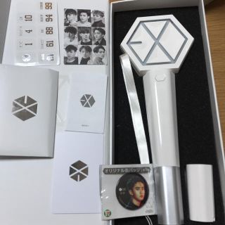 exo 公式  ペンライト ver2 白(アイドルグッズ)