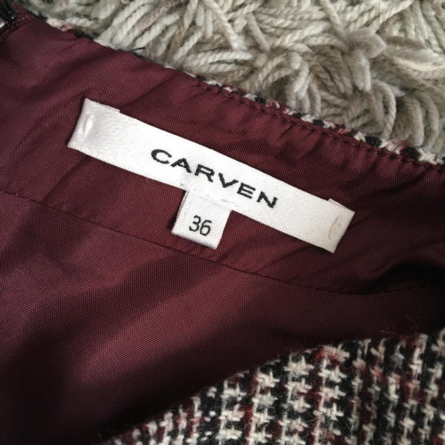 CARVEN(カルヴェン)のカルヴェン 上品 ツイードトップス レディースのトップス(シャツ/ブラウス(半袖/袖なし))の商品写真