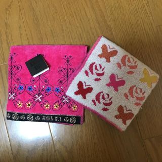 アナスイ(ANNA SUI)のANNA SUI ハンドタオル(ハンカチ)