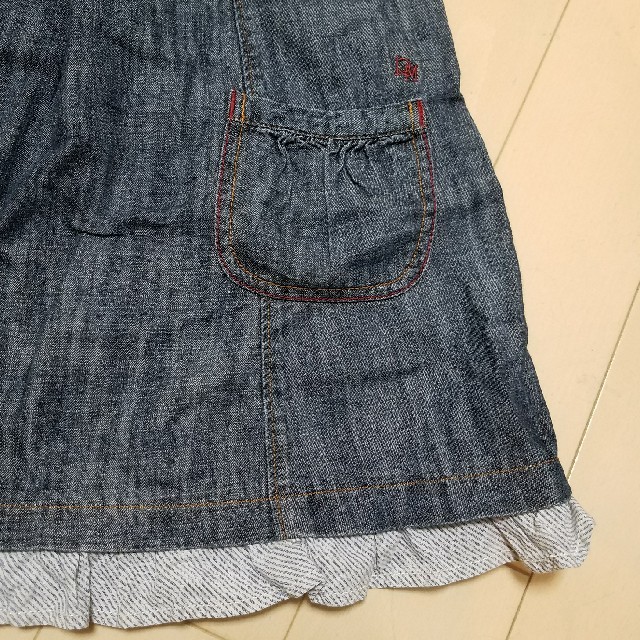 RAG MART(ラグマート)の110 ラグマート　ワンピース　スカート キッズ/ベビー/マタニティのキッズ服女の子用(90cm~)(ワンピース)の商品写真