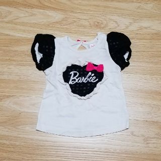 バービー(Barbie)のBarbie　肩パフスリーブ　半袖Tシャツ　95(Tシャツ/カットソー)