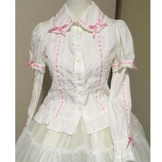 アンジェリックプリティー(Angelic Pretty)のAngelic Pretty☆はしごレースブラウス(シャツ/ブラウス(長袖/七分))