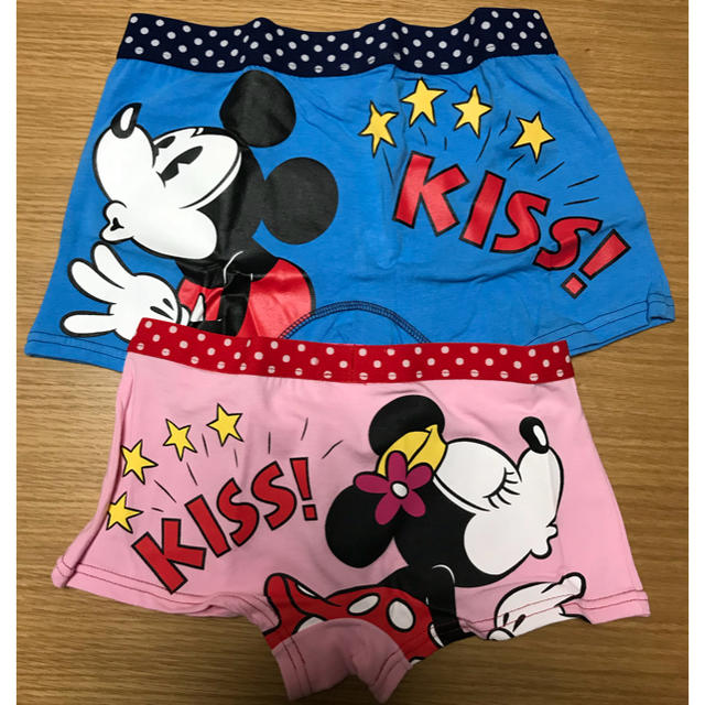 Disney ミッキー ミニーボクサーパンツの通販 By Ichi S Shop ディズニーならラクマ