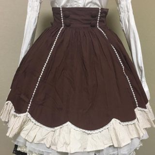 アンジェリックプリティー(Angelic Pretty)のAngelic Pretty☆クラシックカフェスカート(ひざ丈スカート)