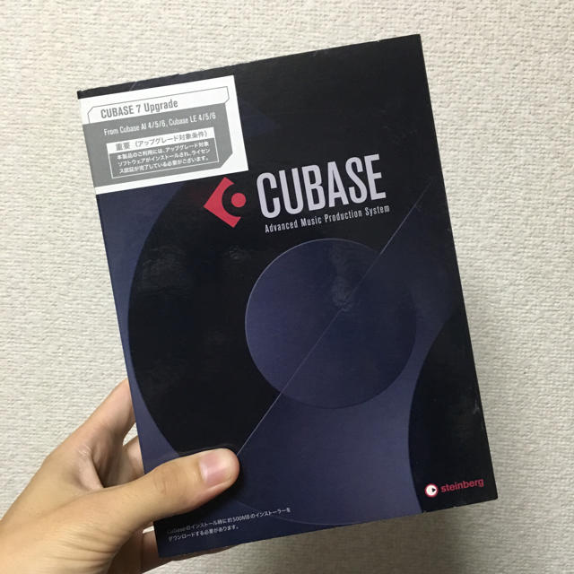 ヤマハ(ヤマハ)の Cubase7 Upgarade 楽器のDTM/DAW(DAWソフトウェア)の商品写真