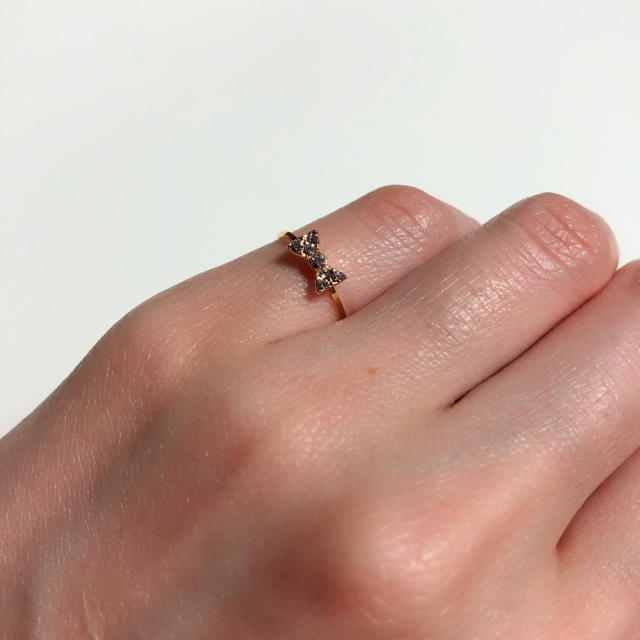 ピンキーリング 3号 レディースのアクセサリー(リング(指輪))の商品写真