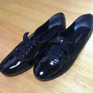フラットシューズ オックスフォード ローファー 靴 エナメル パンプス  本革(ローファー/革靴)
