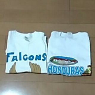 【USED】白Tシャツ2枚セット(サイズM)(Tシャツ/カットソー(半袖/袖なし))