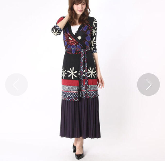 DESIGUAL(デシグアル)の新品 デシグアル ロングガウン 定価15648円 大特価タイムセール‼️ レディースのトップス(カーディガン)の商品写真