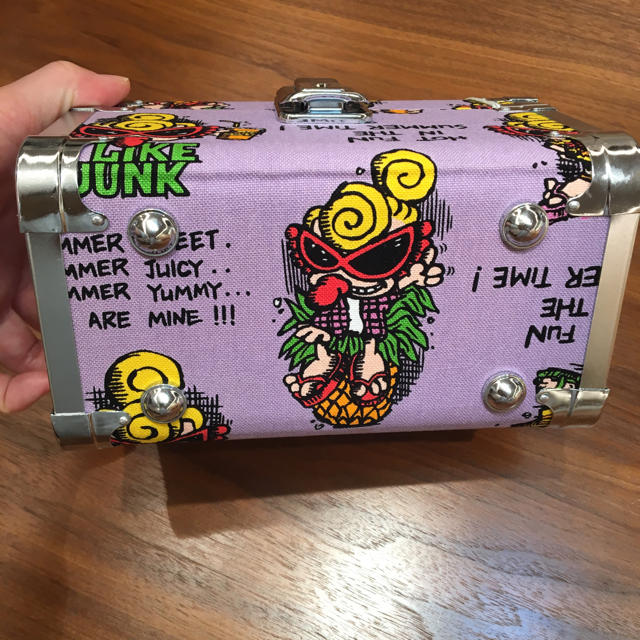 HYSTERIC MINI(ヒステリックミニ)の《難あり新品》ヒスミニ   ジュエリーBOX  箱  ボックス  小物入れ キッズ/ベビー/マタニティのキッズ/ベビー/マタニティ その他(その他)の商品写真