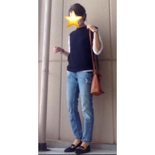 ザラ(ZARA)のザラ ZARA エナメル&スエード フラットシューズ 35 美品 いつたけさん着(ローファー/革靴)