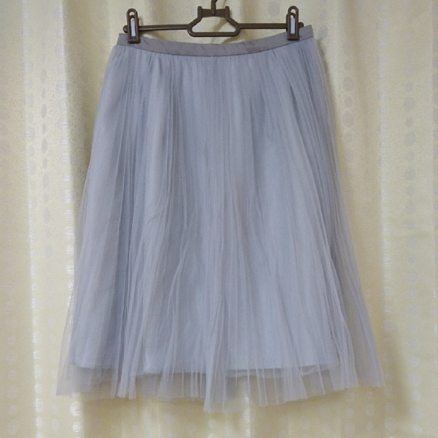 JUSGLITTY(ジャスグリッティー)のジャスグリッティー プリーツシフォンスカート レディースのスカート(ひざ丈スカート)の商品写真