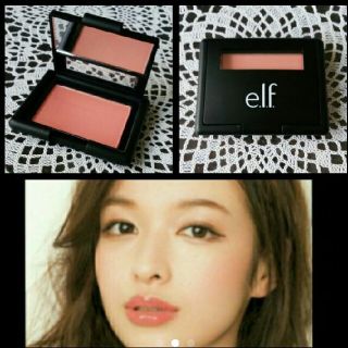 エルフ(elf)のelfコスメ　チーク☆nars orgasm似ています♪(チーク)