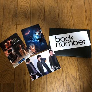 バックナンバー(BACK NUMBER)のbacknumber ポストカード3枚 ステッカーセット(ミュージシャン)