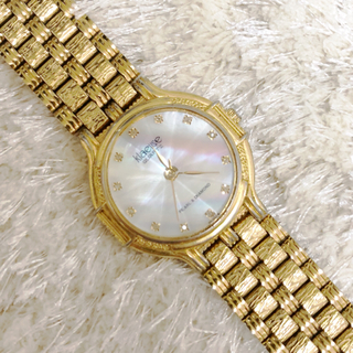 サンタモニカ(Santa Monica)のused  ＊  gold color watch(腕時計)