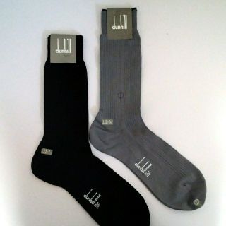 ダンヒル(Dunhill)の④未使用品♪ビジネスソックス　 dunhill ベーシック色２足セット(ソックス)