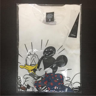 ディズニー(Disney)のB'z ディズニー コラボTシャツ A 白 ◆ Mサイズ 新品未使用(Tシャツ/カットソー(半袖/袖なし))