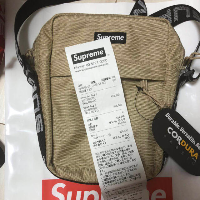 送料込み supreme shoulder bag