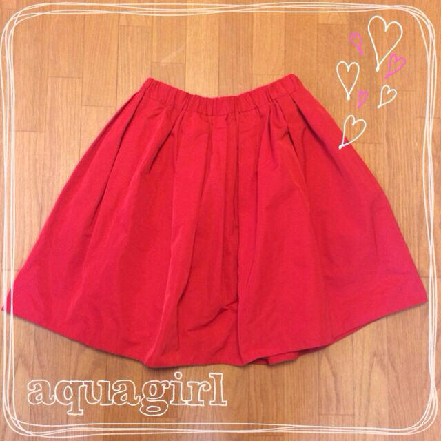 aquagirl(アクアガール)の今季aquagirlリバーシブルスカート レディースのスカート(ミニスカート)の商品写真