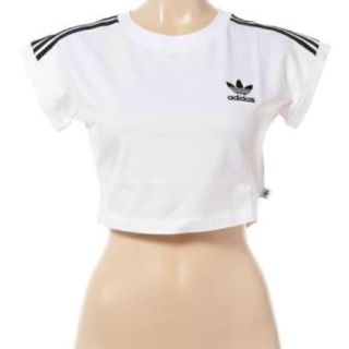 アディダス(adidas)のアディダス adidas ショート丈 クロップ  Tシャツ(Tシャツ(半袖/袖なし))