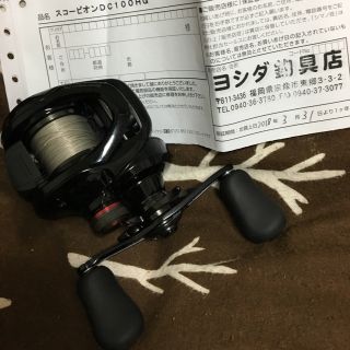 シマノ(SHIMANO)の美品 シマノ 17スコーピオンDC100HG (リール)