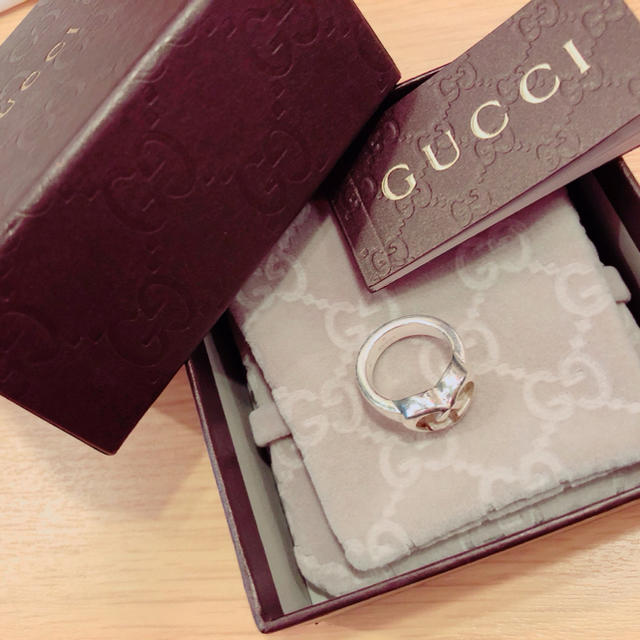 Gucci(グッチ)のGUCCI ハート リング 指輪 レディースのアクセサリー(リング(指輪))の商品写真
