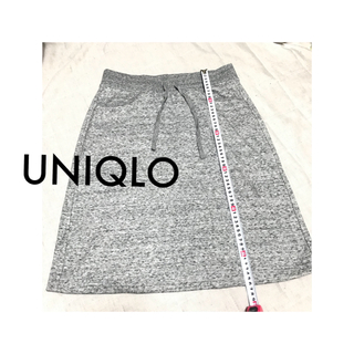 ユニクロ(UNIQLO)のUNIQLO 裏起毛スカート(ひざ丈スカート)