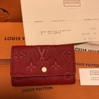 ルイヴィトン(LOUIS VUITTON)のルイ・ヴィトン キーケース ミュルティクレ6(キーケース)