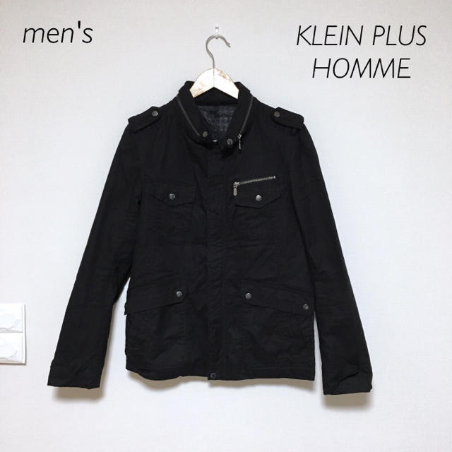 KLEIN PLUS(クランプリュス)の【メンズ】美品★KLEIN PLUS HOMME 綺麗目フィールドジャケット メンズのジャケット/アウター(ミリタリージャケット)の商品写真