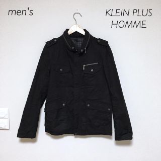 クランプリュス(KLEIN PLUS)の【メンズ】美品★KLEIN PLUS HOMME 綺麗目フィールドジャケット(ミリタリージャケット)