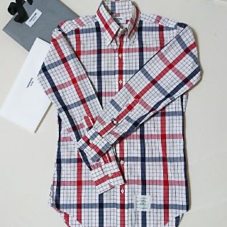 トムブラウン(THOM BROWNE)のひなと様購入用【THOMBROWNEN】トリコロール チェックシャツ(シャツ)