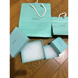 ティファニー(Tiffany & Co.)のティファニー リング ネックレスの箱と袋(ショップ袋)