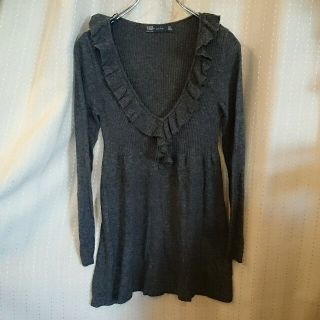 ザラ(ZARA)の☆ZARAニットワンピース値下げ☆(ミニワンピース)