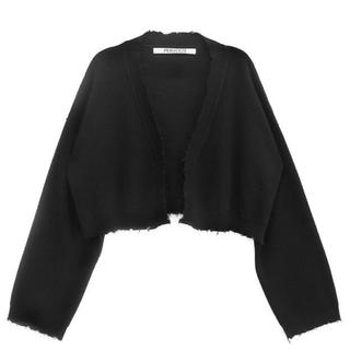 PERVERZE パーバーズ used half cardigan ニットカーデの通販 by A ...