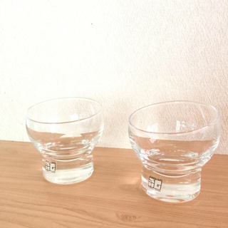 送料込み スガハラガラス ペアグラス(グラス/カップ)