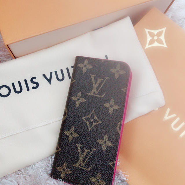 LOUIS VUITTON IP8 フォリオ (7にも対応)  ローズiPhoneケース