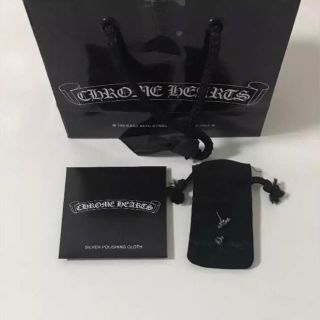 クロムハーツ(Chrome Hearts)のクロムハーツ クロスピアス(ダイヤ付)(ピアス)