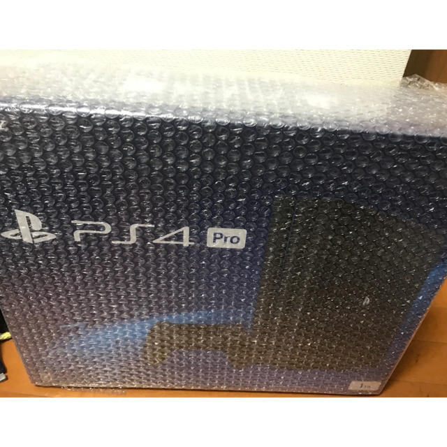 【新品未使用未開封】ps4 pro 1tb 2018/04/27購入納品書付き