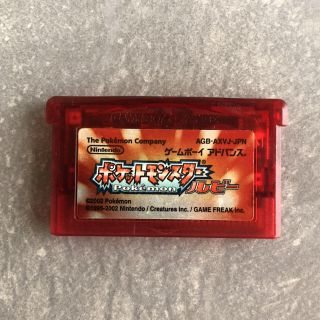 ニンテンドウ(任天堂)のポケモン カセット(携帯用ゲームソフト)