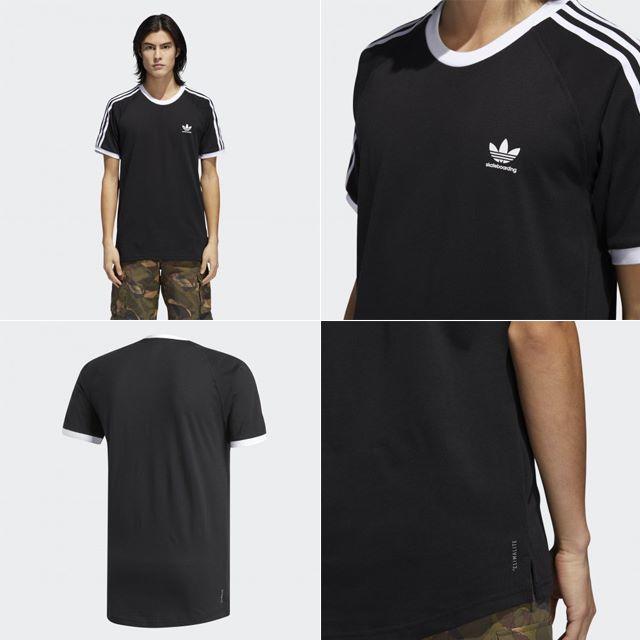 adidas(アディダス)のM【新品/即発送OK】adidas オリジナルス Tシャツ 黒 カリフォルニア2 メンズのトップス(Tシャツ/カットソー(半袖/袖なし))の商品写真