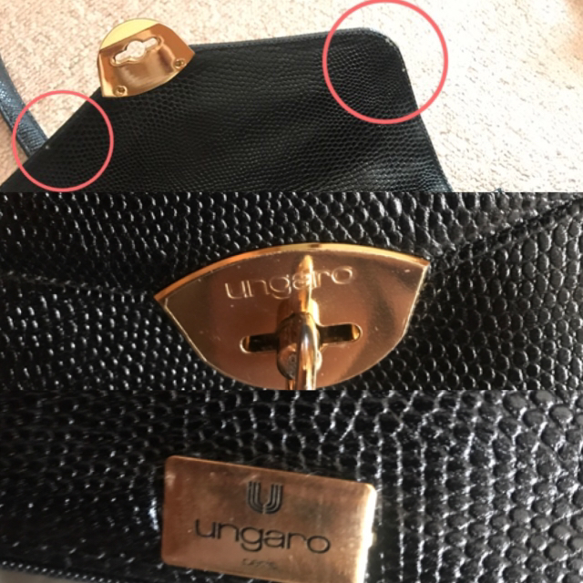 emanuel ungaro(エマニュエルウンガロ)のungaro バッグ 2way 黒 レディースのバッグ(ショルダーバッグ)の商品写真