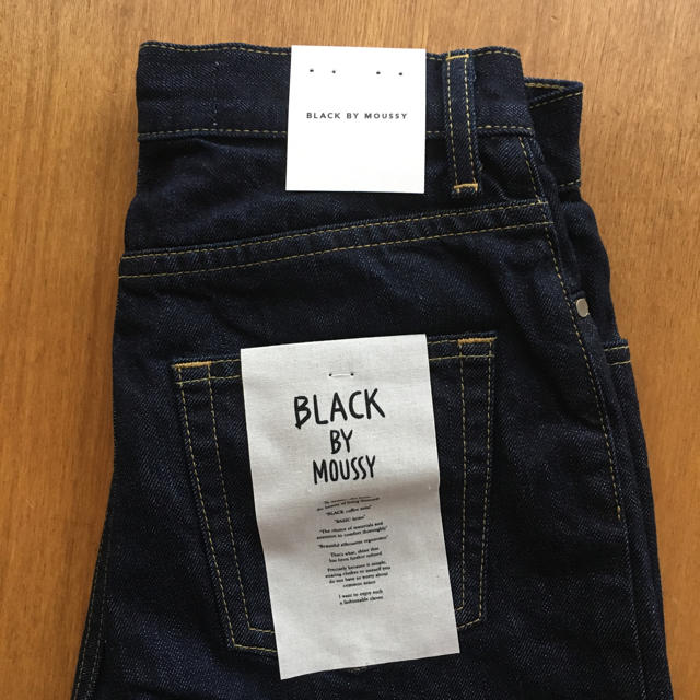 BLACK by moussy(ブラックバイマウジー)のBLACK  BY  MOUSSY  KONA One wash DENIM レディースのパンツ(デニム/ジーンズ)の商品写真