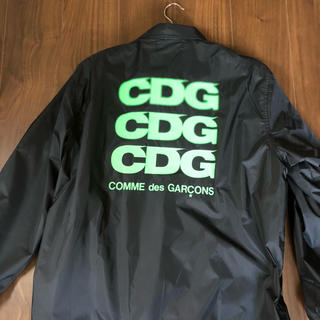 コムデギャルソン(COMME des GARCONS)の限定 コムデギャルソン CDG コーチジャケット グリーン(ナイロンジャケット)