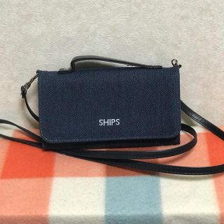 シップス(SHIPS)のSHIPS シップス　スマホポシェット インレッド付録(ショルダーバッグ)