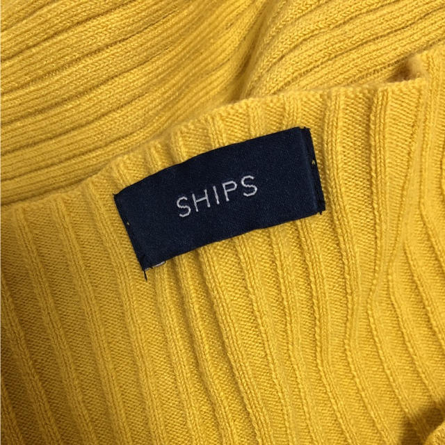 SHIPS(シップス)のSHIPS コットンインナーリブニットショートスリーブ レディースのトップス(ニット/セーター)の商品写真