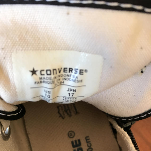 CONVERSE(コンバース)のconverse・17cm キッズ/ベビー/マタニティのキッズ靴/シューズ(15cm~)(スニーカー)の商品写真