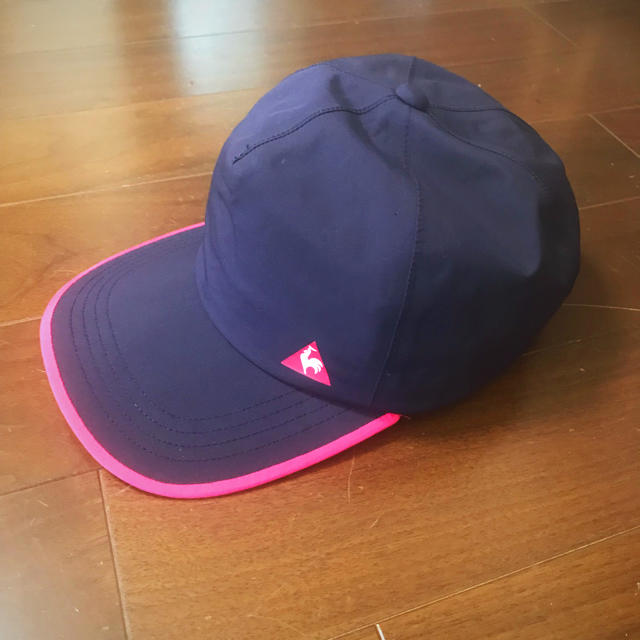 le coq sportif(ルコックスポルティフ)の美品☆ルコック キャップ 帽子 レディースの帽子(キャップ)の商品写真